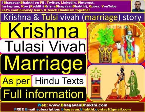 tulsi marge clips|TULSI VIVAH (MARRIAGE) WITH SALAGRAMA (KRISHNA) .